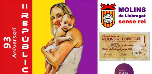 14 d’abril, 93è aniversari de la República: Molins sense rei