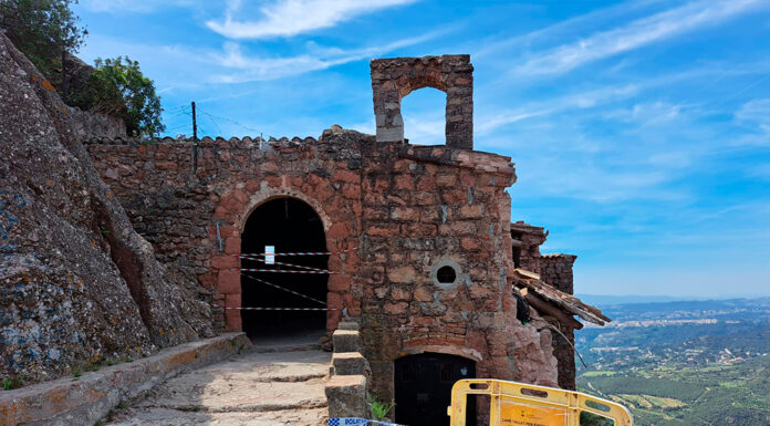 Els Ajuntaments d’Esparreguera, Olesa i Vacarisses tanquen l’accés a Sant Salvador de les Espases després de l’esfondrament
