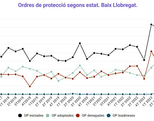 500 dones víctimes de violència masclista al Baix Llobregat