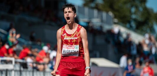 El gavanenc Paul McGrath medalla de plata en 20 quilòmetres marxa a l’Europeu de Roma