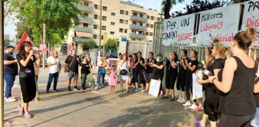 CCOO valora molt positivament els avenços laborals i socials de les escoles bressol de Cornellà
