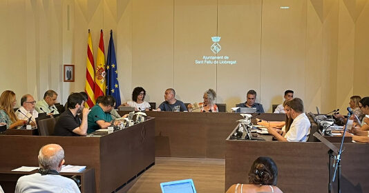 L’alcaldessa de Sant Feliu vol que la ciutadania faci exercici: PSC, Junts i Veïns rebutgen la petició d’En Comú Podem d’ascensors al pont de ferro provisional