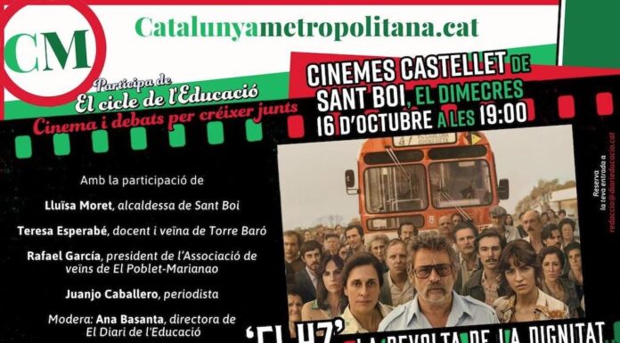 Avui a les 19h cine fòrum a Sant Boi: Una mirada metropolitana a ‘El 47’