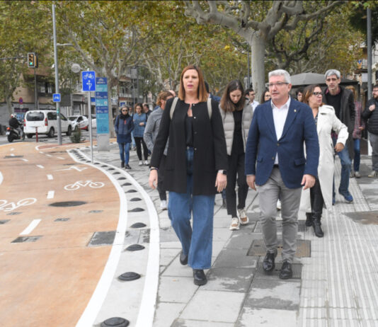 L’ampliació del Pont d’Esplugues permet connectar els principals carrils bici de la ciutat