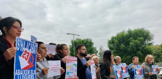 FAVBAIX i CCOO Baix Llobregat fan una crida pel dret a l’habitatge i reivindiquen noves polítiques habitacionals