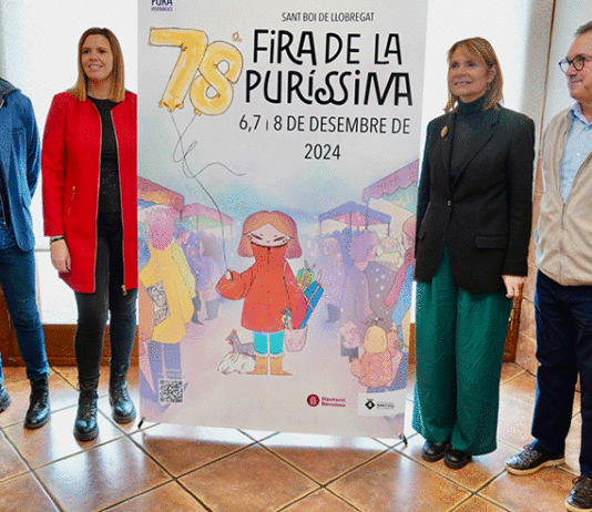 La Fira de la Puríssima de Sant Boi celebra la seva 78a edició amb 500 expositors i més espai per a la restauració