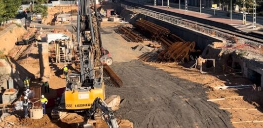 Les obres del soterrament avancen a bon ritme en quatre punts clau de Sant Feliu