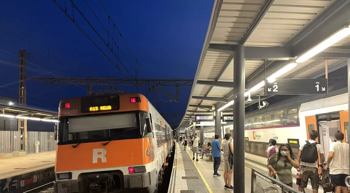 Sense tren entre Gavà i Barcelona fins dissabte