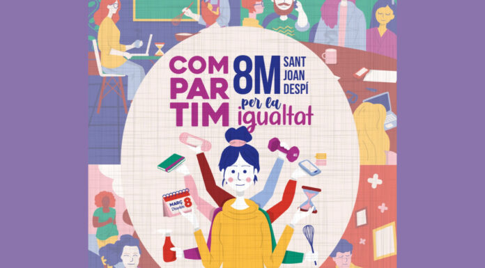 Sant Joan Despí reivindica avançar en la corresponsabilitat entre homes i dones en la celebració del 8M
