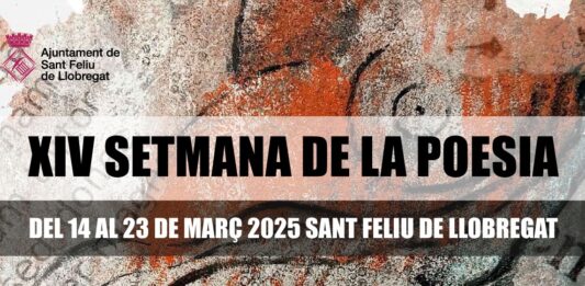 La Setmana de la Poesia de Sant Feliu arriba a la seva catorzena edició, amb més d’una vintena de propostes