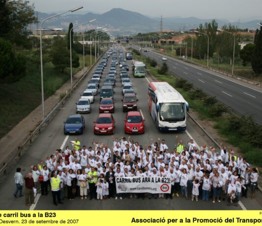 “La B-23 ja té carril-bus: 24 anys de lluita culminen amb una victòria cívica”. Per Lluís Carrasco