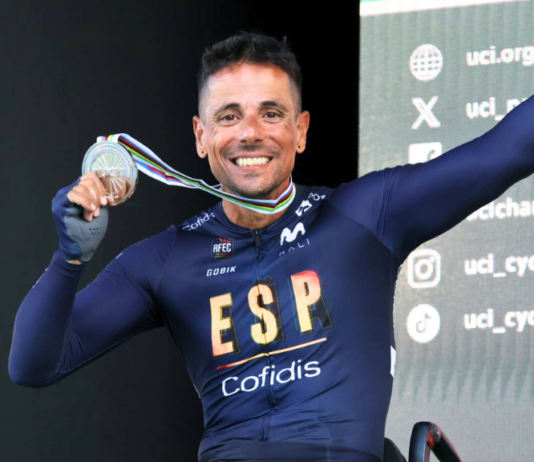 Doble plata per al paraciclista baixllobregatí Sergio Garrote, al Mundial de Ronse