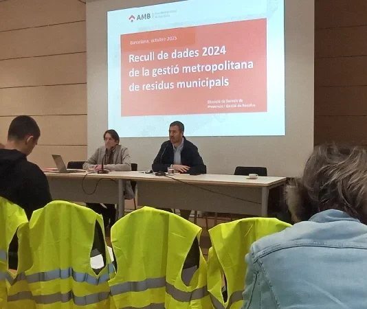 Gestió de residus: l’AMB presenta una estatègia de futur basada en 10 noves plantes i més prevenció