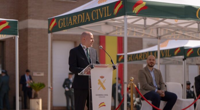 Sant Andreu de la Barca: un alcalde d’ERC a la Festa de la Guàrdia Civil