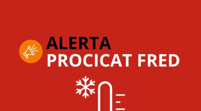 Fred intens i alerta metereològica per al dia de Reis al Baix Llobregat i a la resta de Catalunya