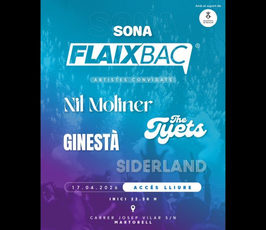 Martorell aposta fort per la música en directe amb el nou Sona Flaixbac