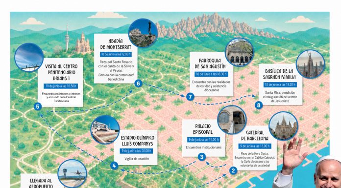 El papa Lleó XIV visitarà Brians 1 i Montserrat en la seva estada a Catalunya