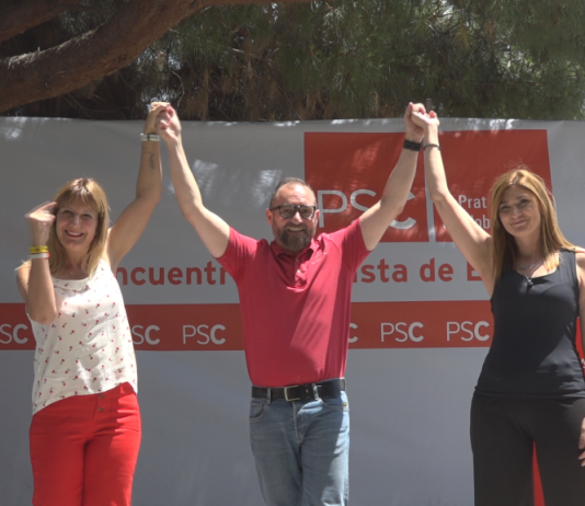 Juan Pedro Pérez es presenta com a candidat del PSC a l’alcaldia del Prat davant 500 persones