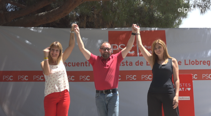 Juan Pedro Pérez es presenta com a candidat del PSC a l’alcaldia del Prat davant 500 persones
