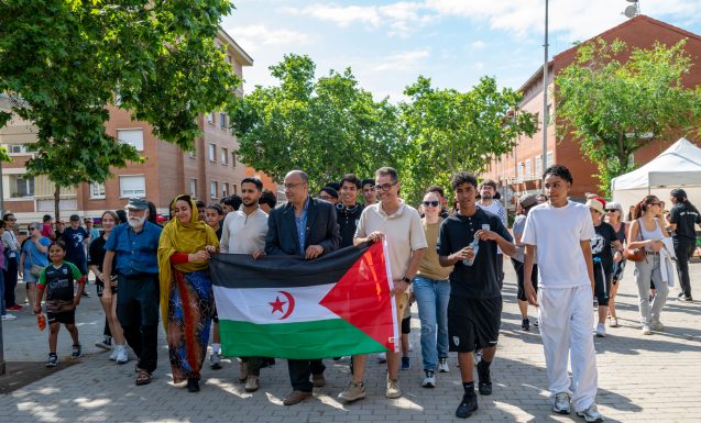 Suport de Viladecans al Sàhara, hores abans que el Marroc assassinés tres membres del Polisario