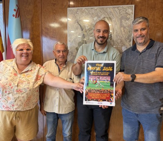Ajuntament de Sant Andreu de la Barca, governat per ERC: pantalla gegant en suport d’Espanya