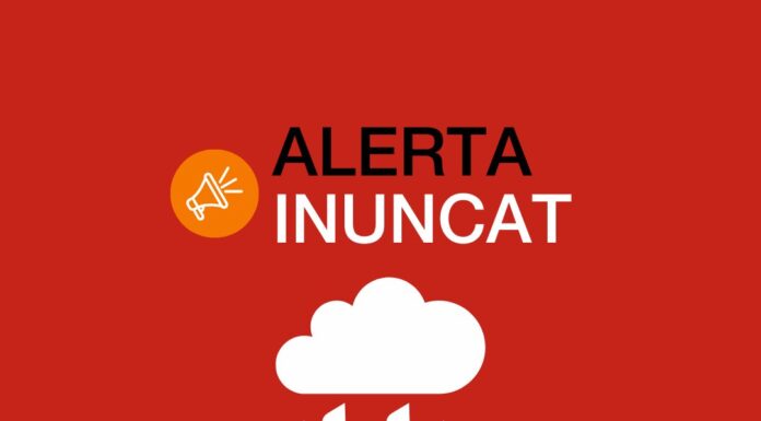 El Baix Llobregat, en alerta per un episodi de pluges intenses aquest dimecres