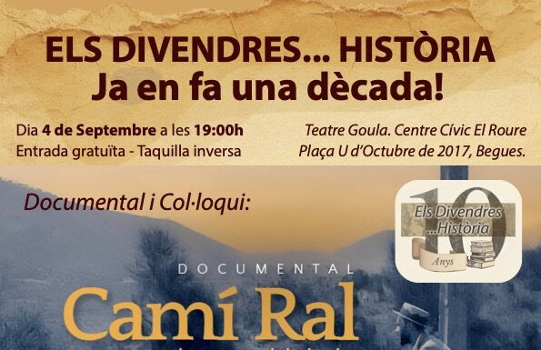 Begues celebra aquest divendres els deu anys de “Els divendres, història”
