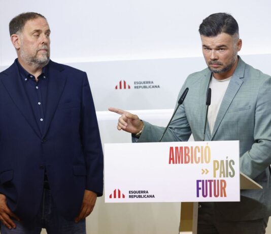 Rufián desautoritza Oriol Junqueras